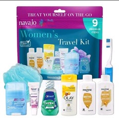 9 Piece Resealable &lsquo;s Travel Kit. 95