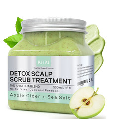 Apple Cider & Sea Salt Green Scalp Scrub Sulfate-Free | ( 16 Fl Oz )
