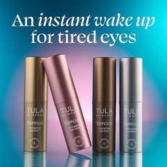 TULA Skin Care Pink Spresso Energizing Eye Balm + Protect + Glow Daily Sunscreen