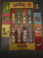 Lip Smacker Pokemon Lip Balm Set Multicolor 8pc, Includes Lip Balm