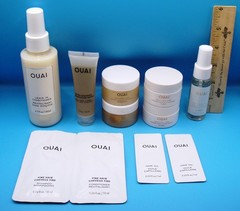 11 OUAI Lot ST. BARTS Hair/Body Mist SCALP/BODY SCRUB +Full LEAVE-IN CONDITIONER