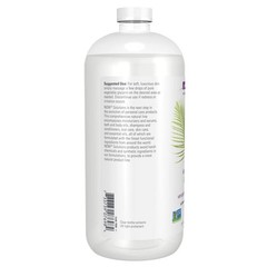 NOW Foods Solutions, Vegetable Glycerin, 100% Pure, Versatile 32-Ounce, Clear