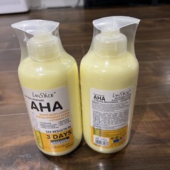 AHA Strong Brightening Body Cream Hydroxy Acid Vitamin C Whitening 500ml USA