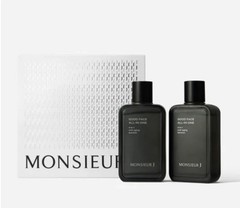 Monsieur J Good Face All In One 140ml * 2PCS for Men Moisturizing / Tracking