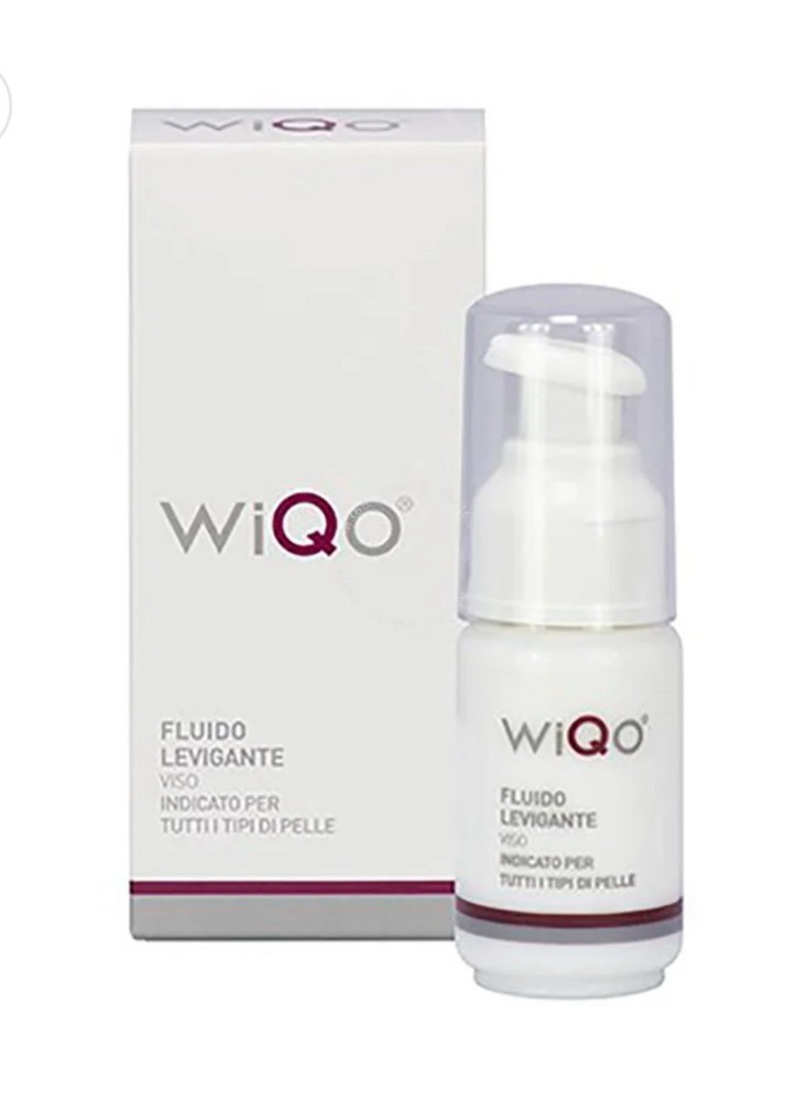 WiQo Facial Smoothing Fluid FLUIDO LEVIGANTE Face Cream 30ml Damaged BOX