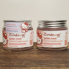 2x The Creme Shop Hello Kitty Intensive Overnight Gelee Beauty Mask 2.36 fl oz