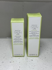 Mary Kay SATIN LIPS Set White Tea & Citrus Shea Sugar Scrub & Butter Balm NEW