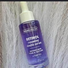 Global Beauty Care Retinol + Peptides Renewing Face Serum 1.7 fl oz (50 mL) 2pcs