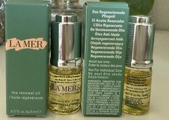 2x Fresh & Authentic La Mer The Renewal Oil 0.17oz /5ml Each Brand New In Box.