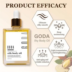 Moisturizer Firming Anti Aging Original Goda Silk Body Oil 50ml 1.7 FL. + GIFT
