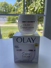 Olay Super Cream with Sunscreen SPF 30 Face Moisturizer 5-in-1 Skin