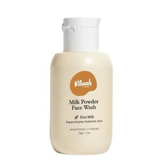 Vilvah Rice Milk Face Wash | Deep Cleansing for Oily & Acne Prone Skin | 50G