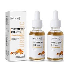 2 Pack Turmeric Dark Spot Corrector Serum Oil, Repair Face Serum, Natural Turmer