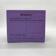 Biodance Caviar PDRN Dual Gel Toner Pads – 60 Pads – 5.64 oz (160 g) Exp 04/29