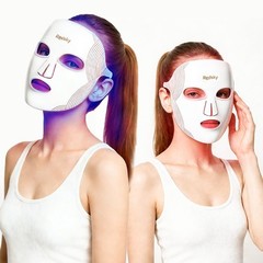 LED Facial Light Therapy Mask – Silicone Face Mask with 630nm & 830nm Light