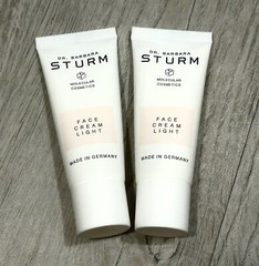(2) Dr. Barbara Sturm Face Cream Light 0.67 oz/20ml