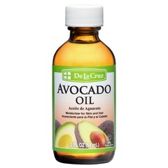 De La Cruz Pure Argan, Jojoba and Avocado Oils (Three 2 FL OZ Bottles) / USA