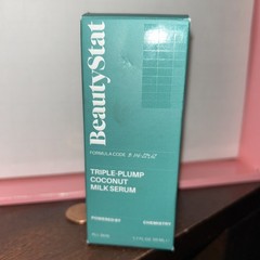 BEAUTY STAT Triple-Plump Coconut Milk Serum 1.7oz NIB ALL SKIN