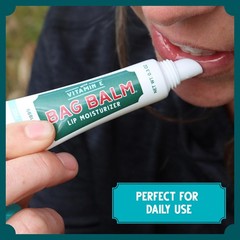 Vermont&rsquo;s Original Bag Balm Fragrance Free Lip with Vitamin E | clear