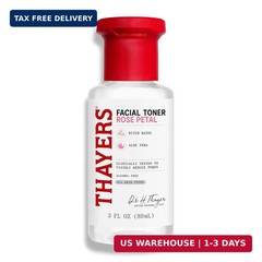 THAYERS Alcohol-Free Rose Petal Witch Hazel Facial Toner for Glowing Skin, Sooth