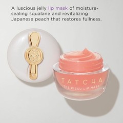 TATCHA The KISSU LIP MASK Japanese Peach Lip Jelly 0.32 oz Full Size NIB Free Sh