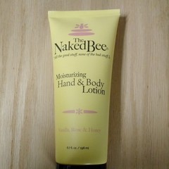 The Naked Bee Moisturizing Hand & Body Lotion, Vanilla Rose Honey, 6.7 fl oz
