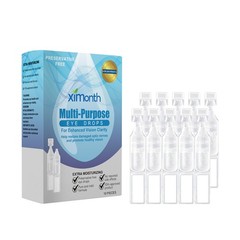 Eye Drops with Panthenol & Hyaluronic Acid, for Dry Eyes & Eye Fatigue