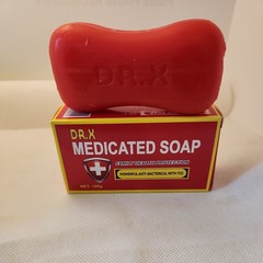 2× DR.X MED. Soap. Face & Body  Purifiant Softening ,Oily Skin 100g 3.53oz