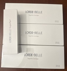 LORDE + BELLE REGENPEN LOT- 1 Pen & Three 30 Pack Daily Cartridge Bundle