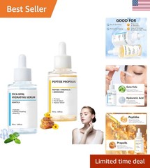 2PCS Hydration & Wrinkle Renewal Serum – Peptide & Propolis Complex, 1.69 fl. oz