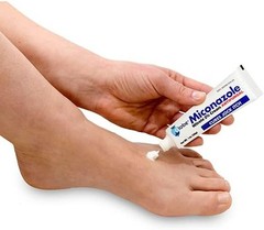 4 Pack Globe Miconazole Nitrate 2% Antifungal Cream, Cures Most Athletes Foot