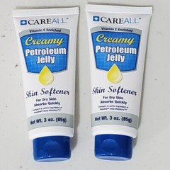 SET OF 2 Creamy Petroleum Jelly or Creamy Cocoa Butter Moisturizing, Hydrating
