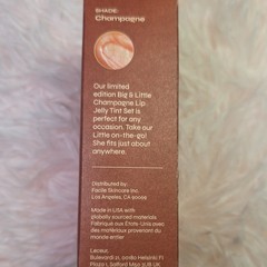facile Big & Little Lip Jelly Tint Lip Treatment Set Champagne 0.5/0.2 fl oz