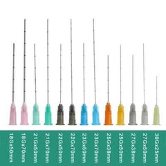 Micro Cannula w Puncture,Blunt Tip for Filler-18g/22g/23g/25g/27g/30g 50mm/70mm