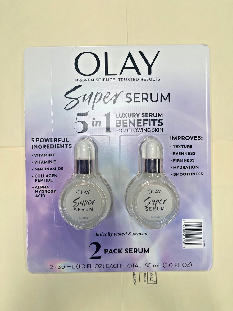 Olay Super Serum, 1 Fluid Ounce (Pack of 2) (2-30mL