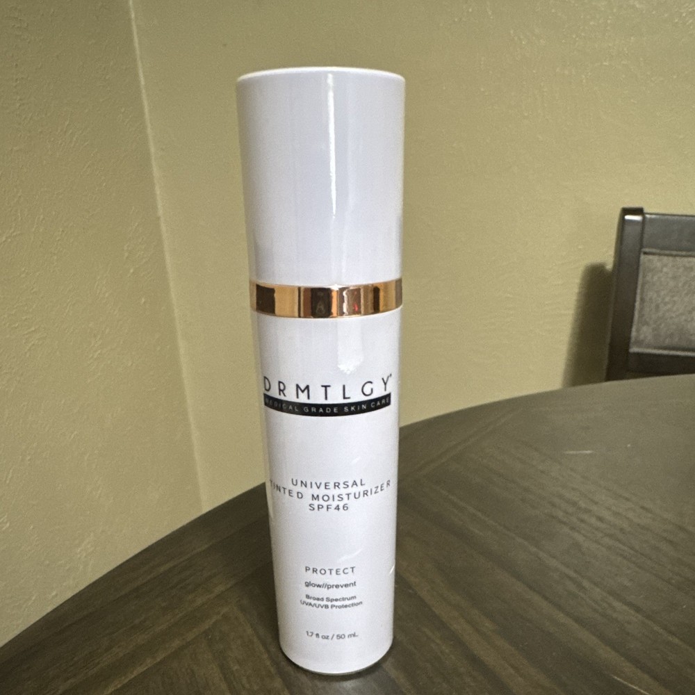 DRMTLGY Universal Tinted Moisturizer Broad Spectrum SPF 46 Face Cream 1.7 oz