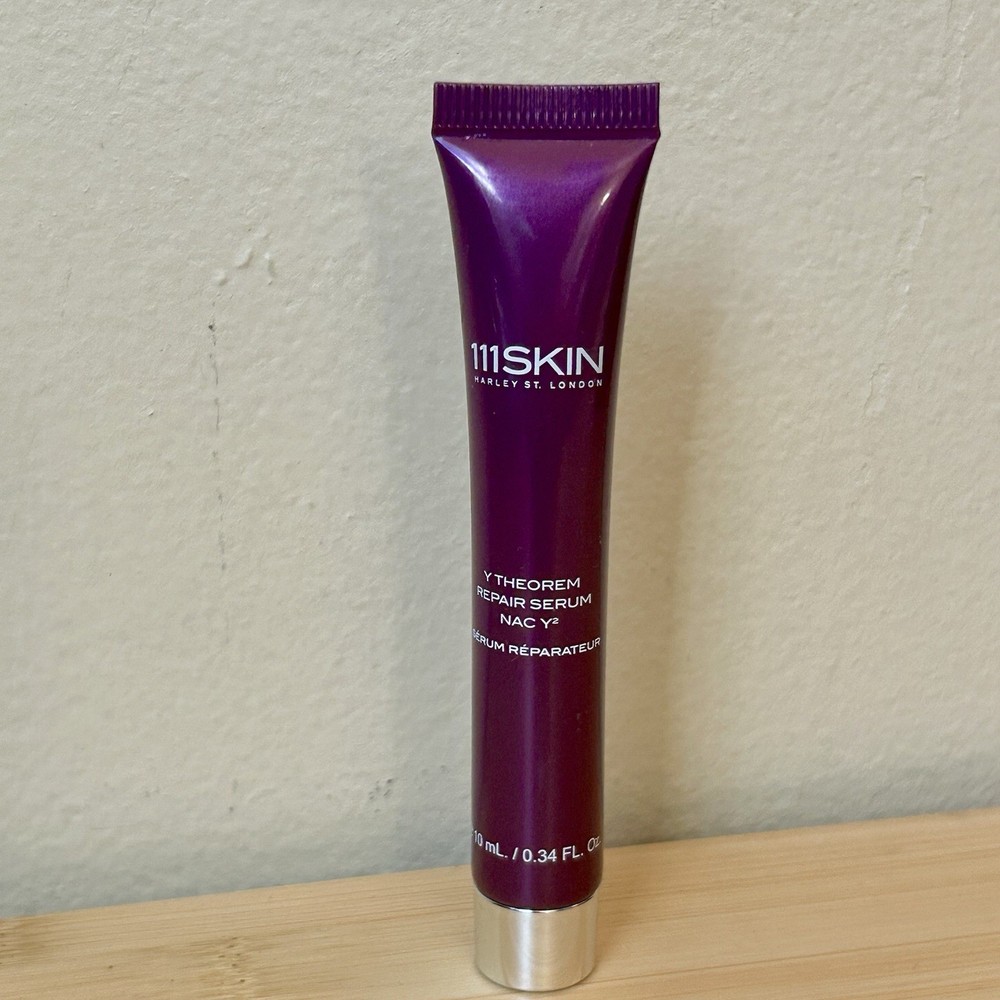 111 SKIN YTheorem Repair Serum NAC Y2 10 ml 0.34 fl oz Travel NEW SEALED No Box