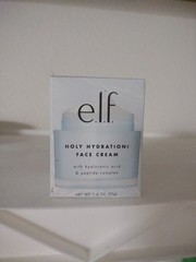 e.l.f. Holy Hydration! Face Moisturizer Cream Hyaluronic Acid + Peptide 1.8 oz