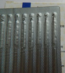 Metal Handle Loop Acupuncture Cloud Dragon Neeedle Without Tube Foil Wrapped 100