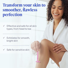 Razor Bump, Ingrown Hair Solution for Unsightly Razor Bumps, Ingrown Hair and Ra