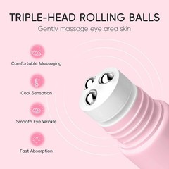2-in-1 Sakura Eye Serum and Eye Roller, Eye Massager Roller Lifting, Eye Crea…