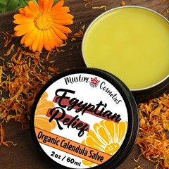 Organic Calendula Salve 2oz Moisturizing Balm Face Body Lips Pet Safe Canada
