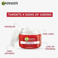 Garnier Skin Naturals Wrinkle Lift Anti Ageing Cream For Reduces Wrinkles 40gm