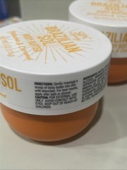 Spa Luxury Brazilian Sol Body Butter Pistachio & Caramel 6oz Two Units New