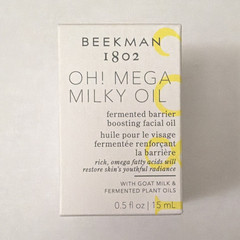 Beekman 1802 Oh! Mega Milky Oil Fermented Facial Moisturizer Oil 0.5 fl oz