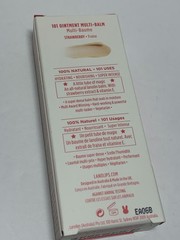Lanolips 101 Ointment Balm Lips Hands 0.35 Oz. Full Sz Strawberry 100% Natural