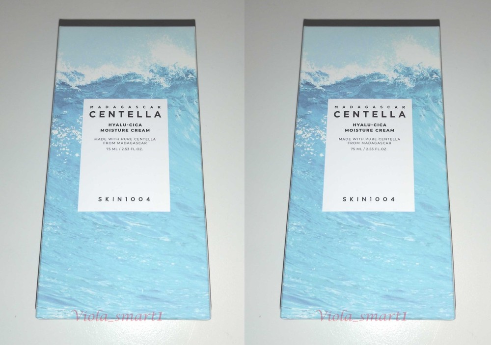2x SKIN1004 Madagascar Centella Hyalu-Cica Moisture Cream 2.53oz / 75ml 08/27