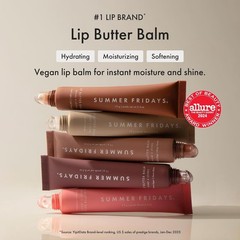 Lip Butter Balm – Moisturizing Lip Gloss for Instant Shine + Sheer Color – Wi…