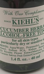 Kiehl&rsquo;s Cucumber Herbal Skincare Duo Travel Size Cleanser 30ml & Toner 40ml Set