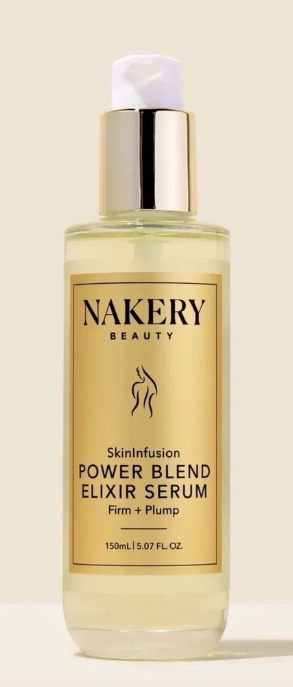 NAKERY BEAUTY ~Skinfusion Power Blend Elixir Serum Firm Plump 5.07oz NIB
